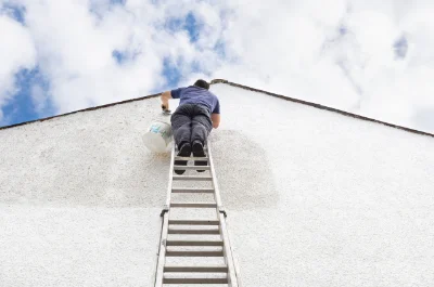 Peinture extérieure à la Tour-de-Salvagny — façades et ravalement